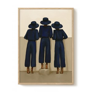 Illustration "Spying Blue"...